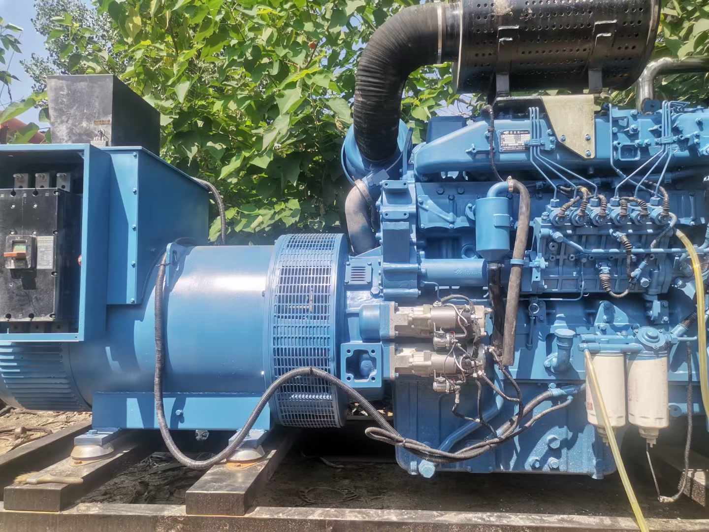千阳详细说明降低 800kW 柴油发电机输出电流波动的方法